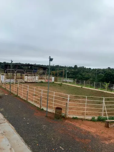 Arena de rodeio completa