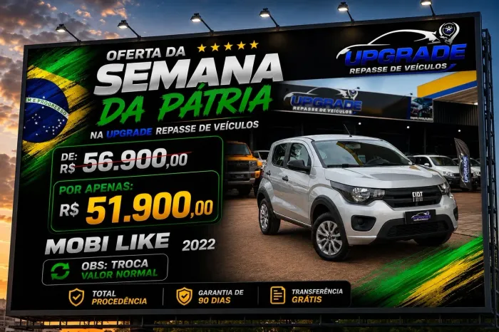 Fiat Mobi Like 1.0 Fire Flex 5P. 2022
