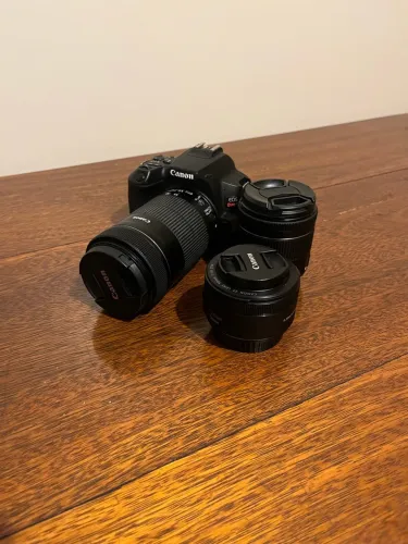 Câmera sl3 + lentes