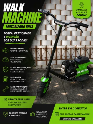 WalkMachine 72cc