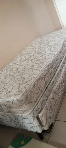 Cama box com auxiliar molas ensacadas as 2