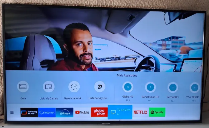 Linda tv smart 50" 4k samsung 