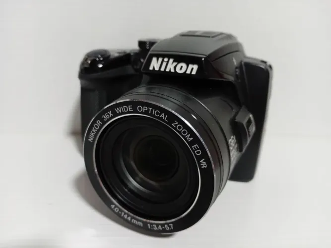 Nikon P500 hiper zoom completa zerada com gente seria