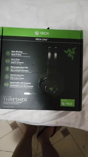 Headset gamer razer thresher completo