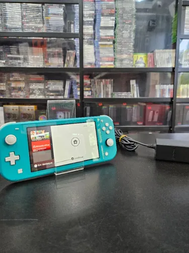 Console Nintendo Switch Lite Verde Modificado