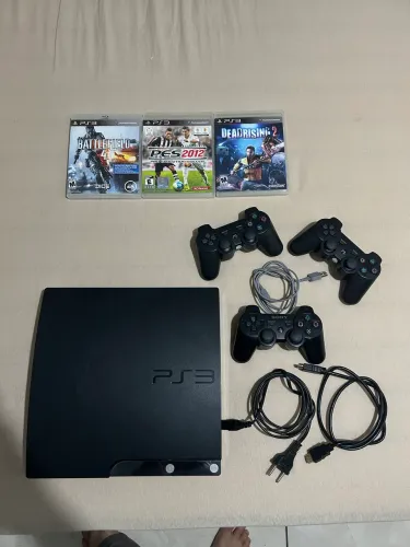 Vendo PlayStation 3 500g desbloqueado HEN
