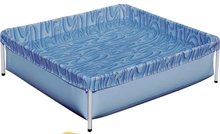Vendo piscina retangular 1500 L