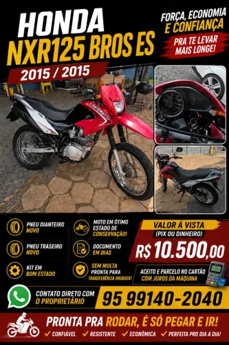 HONDA/NXR125 BROS ES 2015 / 2015