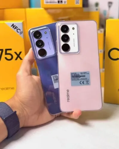 Telefone Lançamento - C75X GLOBAL Dual Sim + 256Gb/8- Realme 