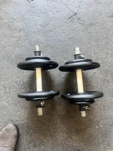 Par de halter de 14kg cada 