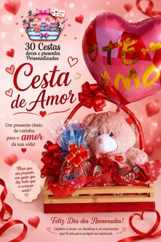 Cestas para o dia dos namorados 