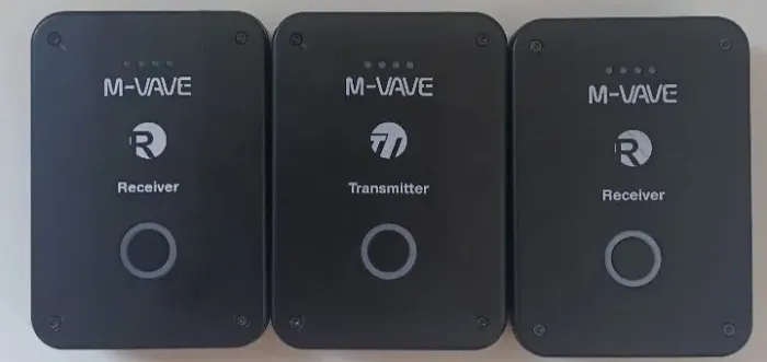 2 Receptores e 1 Transmissor MVAVE WP-9 2.4GHz