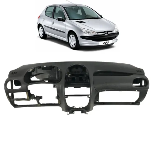 Painel Tabelier Peugeot 206 1.0 2004 2005 2006 2007 2008