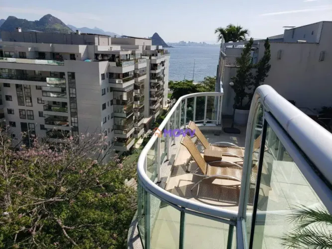 Cobertura com 4 dormitórios à venda, 280 m² por R$ 3.200.000,00 - Charitas - Niterói/RJ