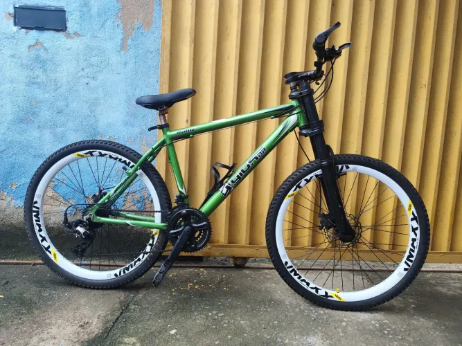 Bicicleta GiosBR Rally Aro 26 Shimano - Completa + Kit Rodas Asfalto