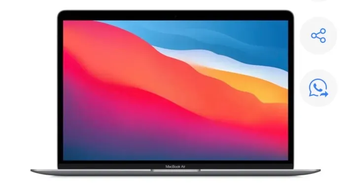 Macbook Air 2020, 13.3'', M1, 8gb, Ssd-256gb