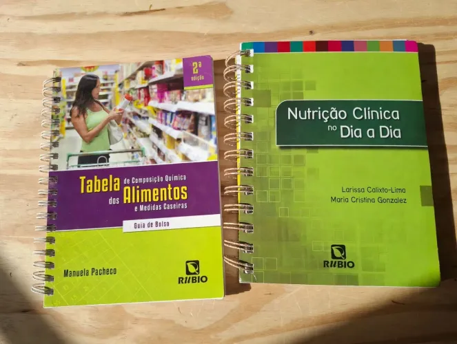 ? KIT NUTRIÇÃO CLÍNICA + TABELA DE ALIMENTOS - RUBIO