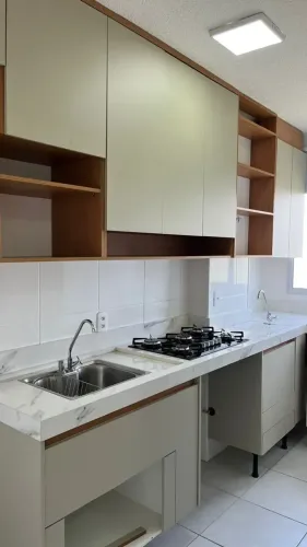 Imóvel para aluguel possui 45 metros quadrados com 2 quartos