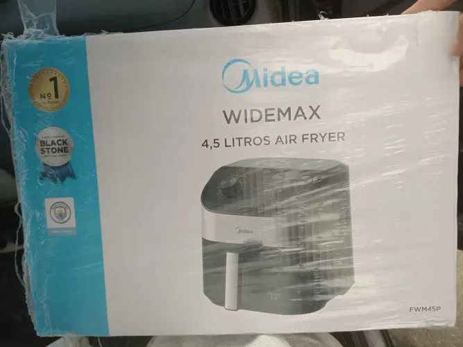 Air fryer 4,5 litros midea (nova)