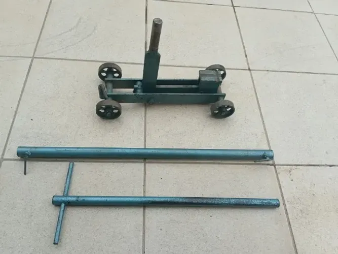 Macaco Mecânico Jacaré de Oficina para Elevação de Veículos - não é hidraulico