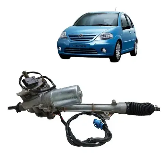 Caixa Direção Eletrico Citroen C3 1.6 2003 A 2008