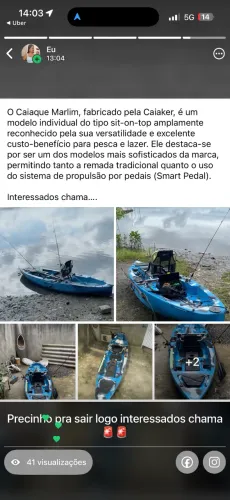 Caiaqui marlin smart pedal 