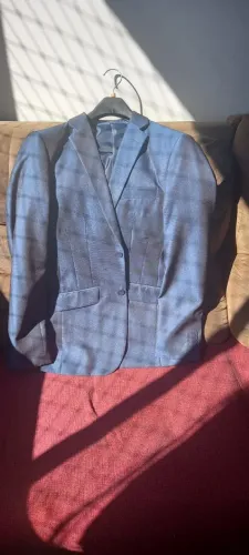 Paletó azul escuro Premium