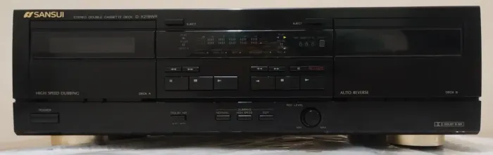 Tape Deck Duplo Sansui D-X219WR - Leia a Descrição Por Favor