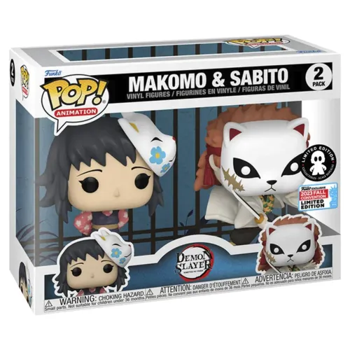 Funko pop! Makomo & Sabito comic con 2023 limites edition.