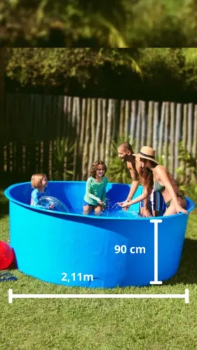 Liquidação de Inverno | Piscina Feijão 1000L | R$ 1.999 FRETE GRÁTIS