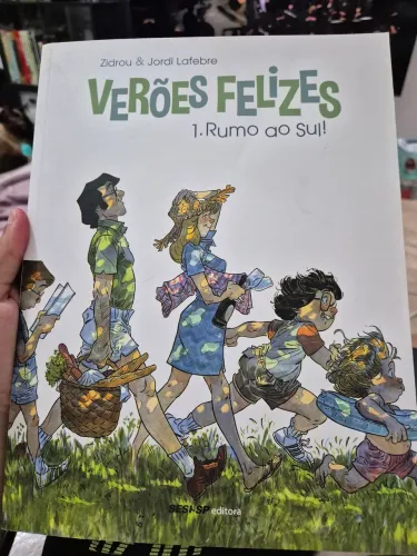 Quadrinho verões felizes vol 1 rumo ao sul! Zidrou