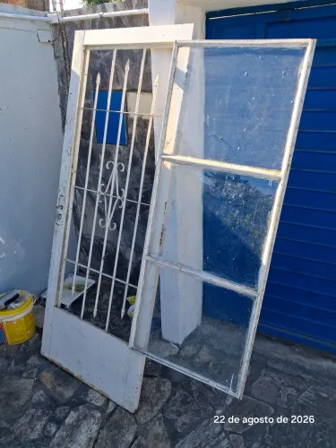 PORTA DE AÇO SASAZAKI 2.10m X 0.80CM
