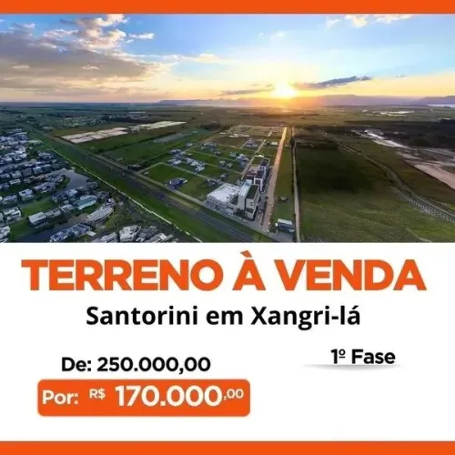 Lote à venda no Santorini em Xangri-lá