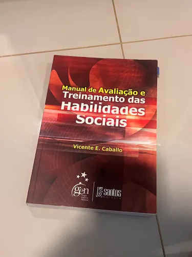 Livro Manual de Avaliação e Treinamento das Habilidades Sociais