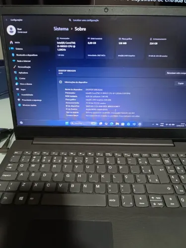 Lenovo BS145 I3 10a geração 8Gb RAM SSD 256Gb