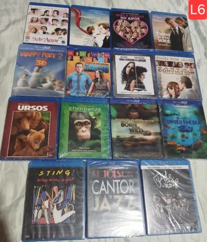 Lote de Bluray