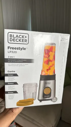 LACRADO NUNCA USADO processador e liquidificador black+decker
