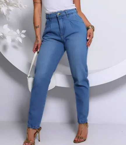 Calça Mom jeans