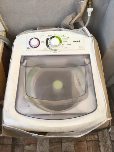 LAVADORA AUTOMÁTICA CONSUL 8KG(COM DEFEITO)