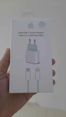 Carregador para iPhone usb c para lightining (entrada antiga)