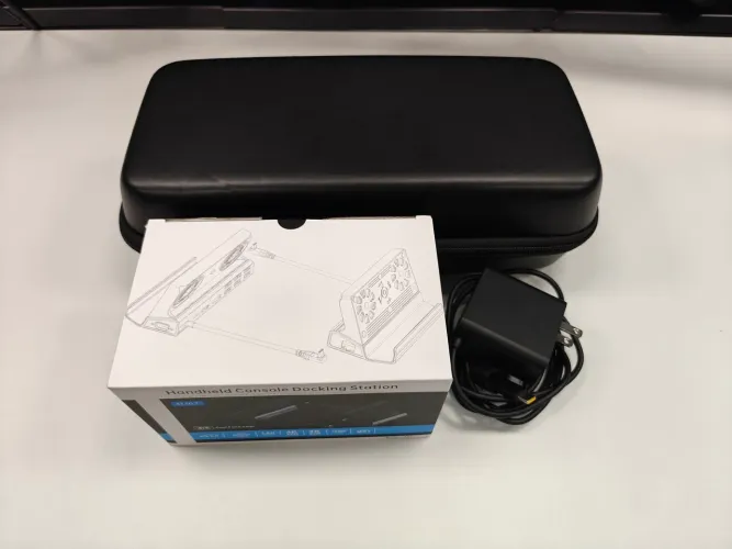Legion Go S Z1 extreme+ Case, Película, Bag, Base e Prot. de Analógicos  