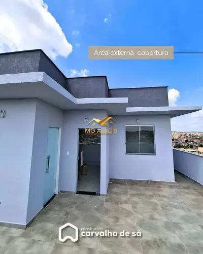 Cobertura Duplex, 03 Quartos, Piratininga, BH.