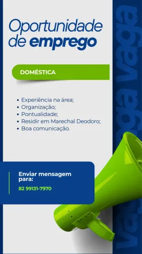 OPORTUNIDADE EMPREGO