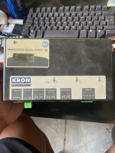 Multmedidor Mult-k 120 Kron 120a 500v