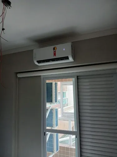 Instalação de ar condicionado e limpeza