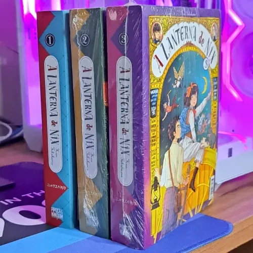 Mangá A Lanterna de Nix - COMPLETO, Volumes 1 ao 3! Pipoca&Nanquim, Kan Takahama
