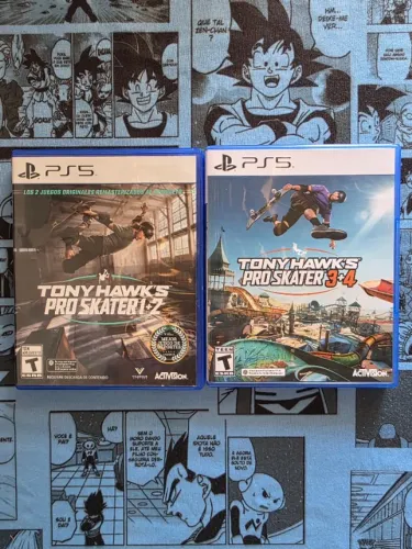 Jogos Ps5 Tony Hwaks Pro Skate 1+2+3+4