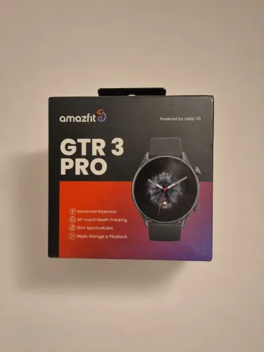 Amazfit GTR 3 Pro 46mm NOVO LACRADO - GPS, AMOLED, Alexa e Bluetooth