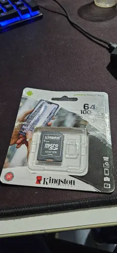 Cartão de memória 64gb novo