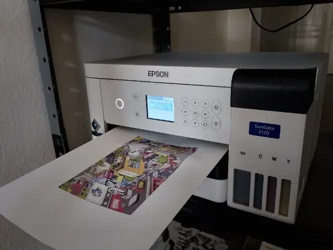 Impressora Sublimática Epson F-170 + Reseter